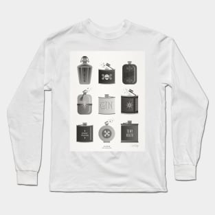 flasks black Long Sleeve T-Shirt